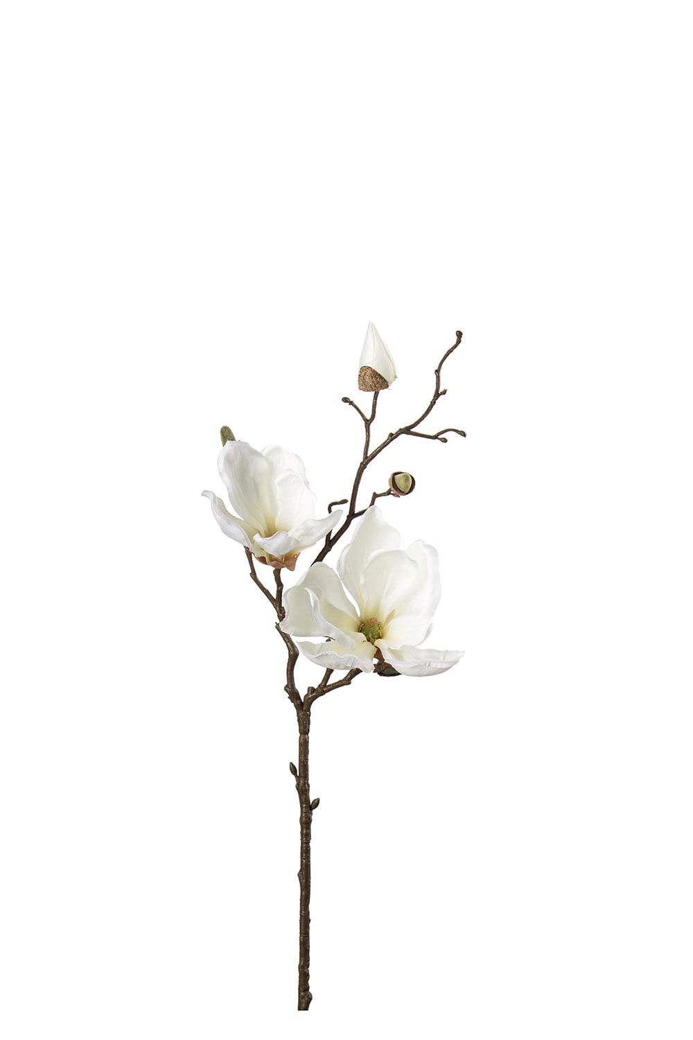 Kunstig kremfarget Magnolia 45 cm