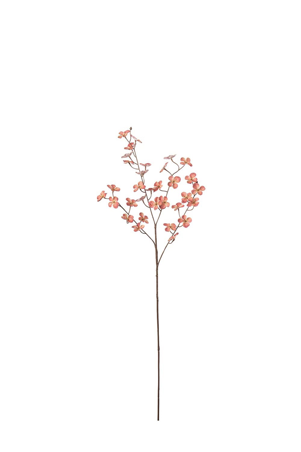 Kunstig rosa Hortensia 72 cm