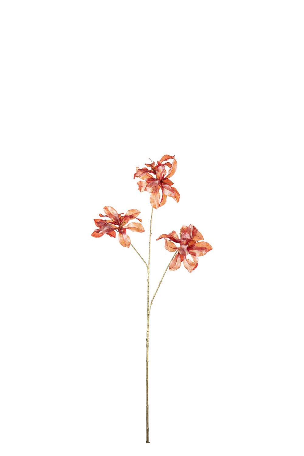 Kunstig burgunder Orkidé 96 cm