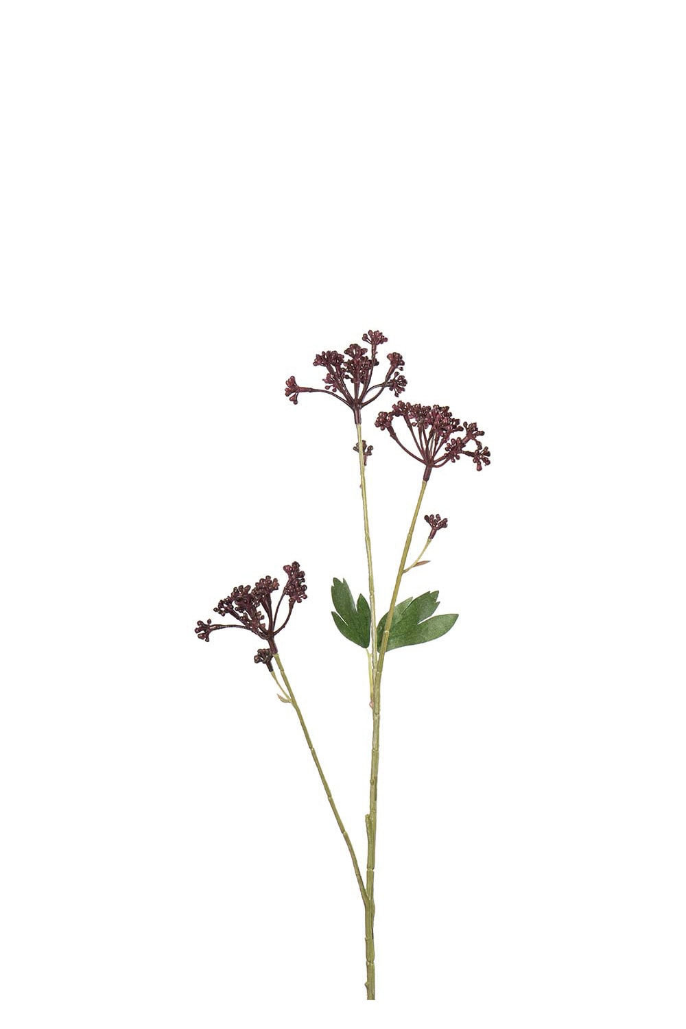 Kunstig burgunder Angelica 58 cm