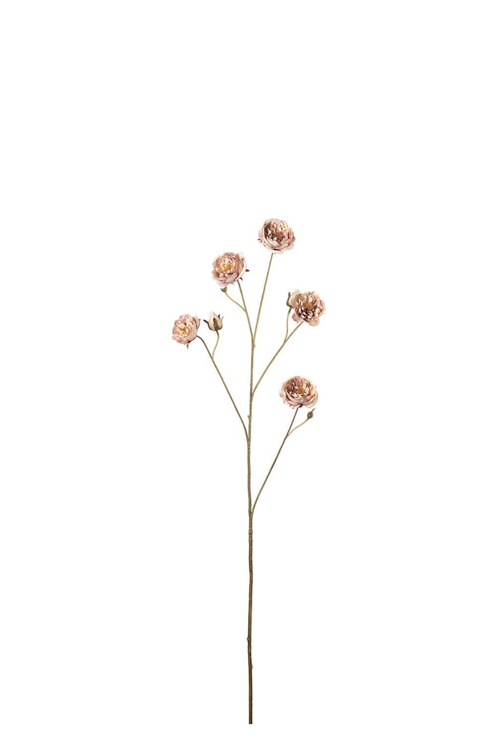 Kunstig rosa Rose 105 cm