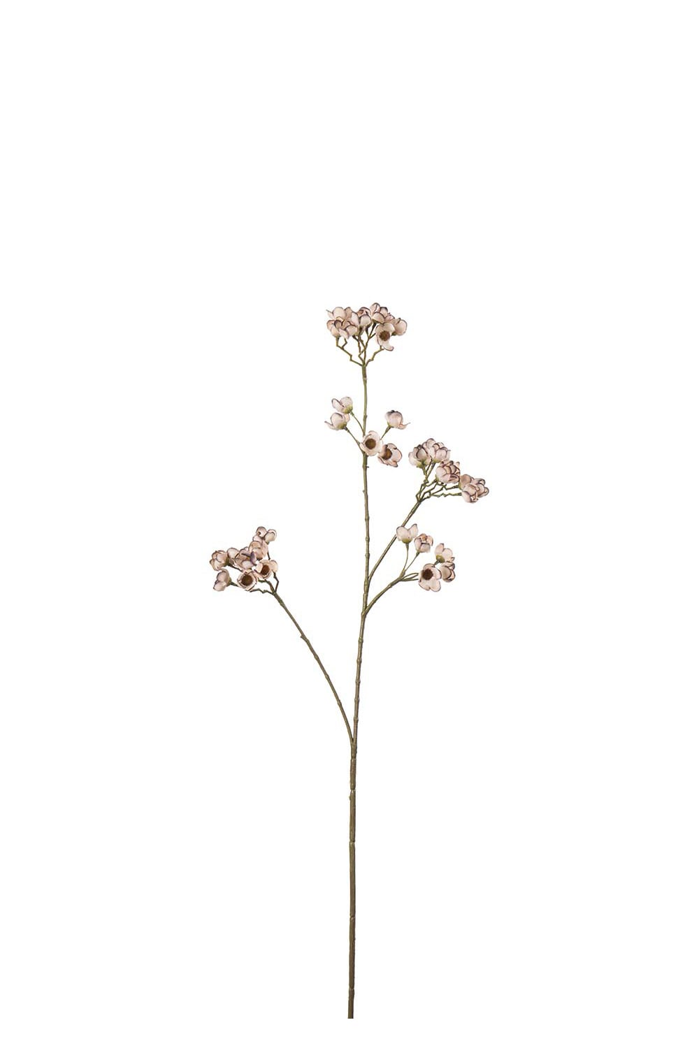 Kunstig hvit Ferskenblomst 67 cm