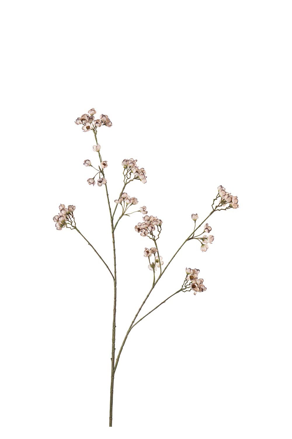 Kunstig hvit Ferskenblomst 95 cm