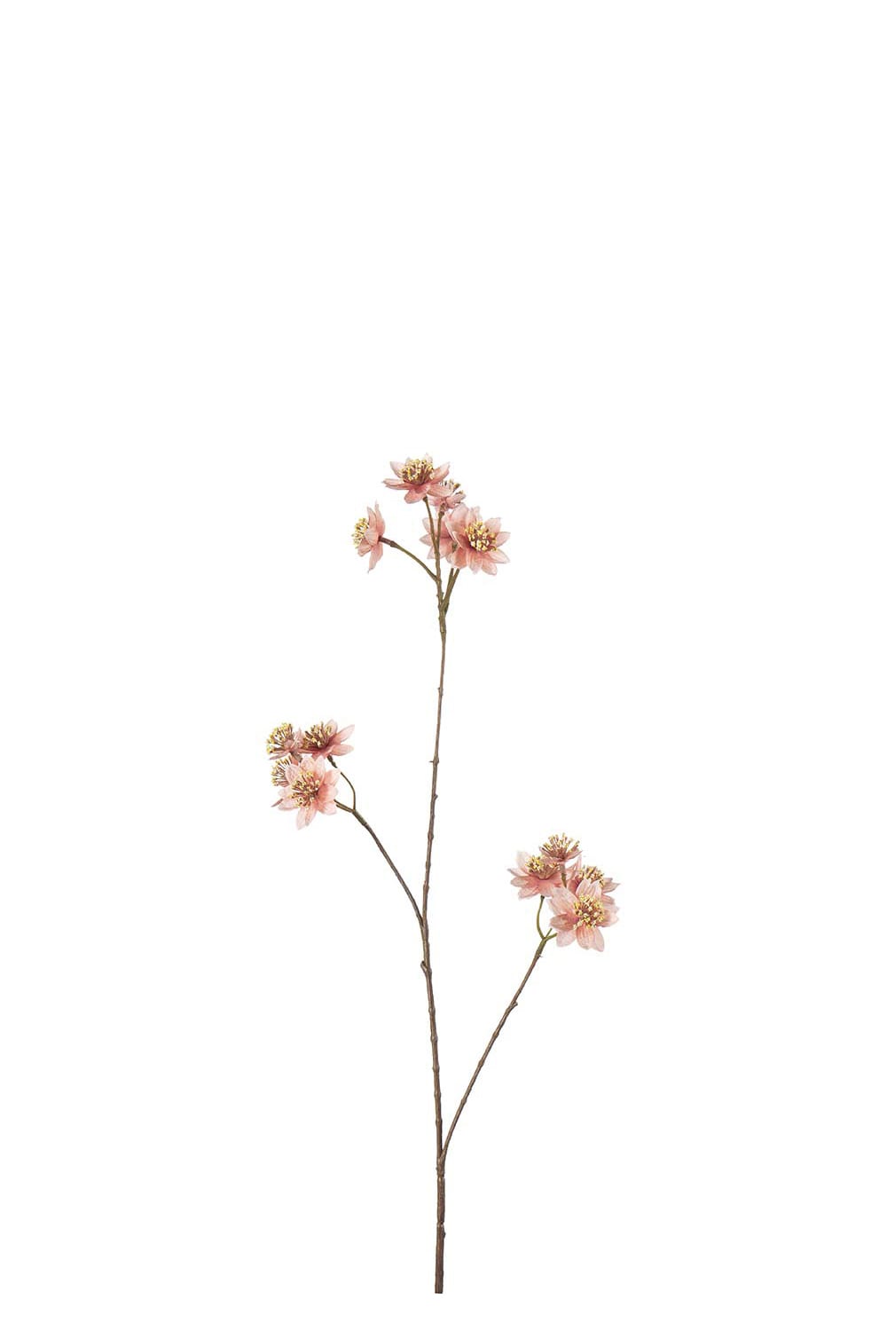 Kunstig rosa stjerneskjerm 72 cm