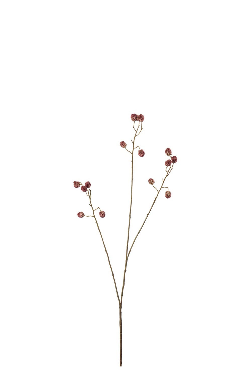 Kunstig rød Morbærkvist 93 cm
