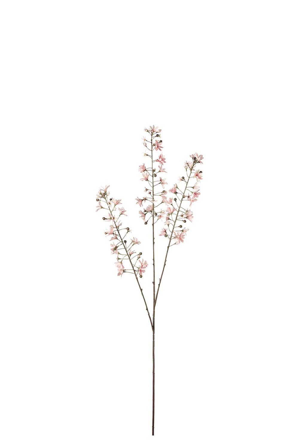Kunstig rosa Blomsterkvist 110 cm