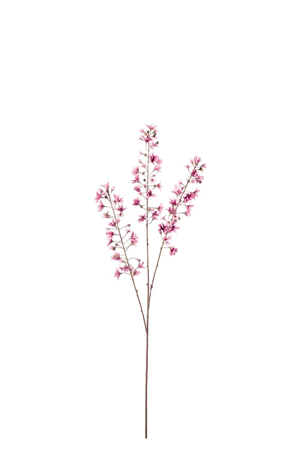 Kunstig rosa Blomsterkvist 110 cm