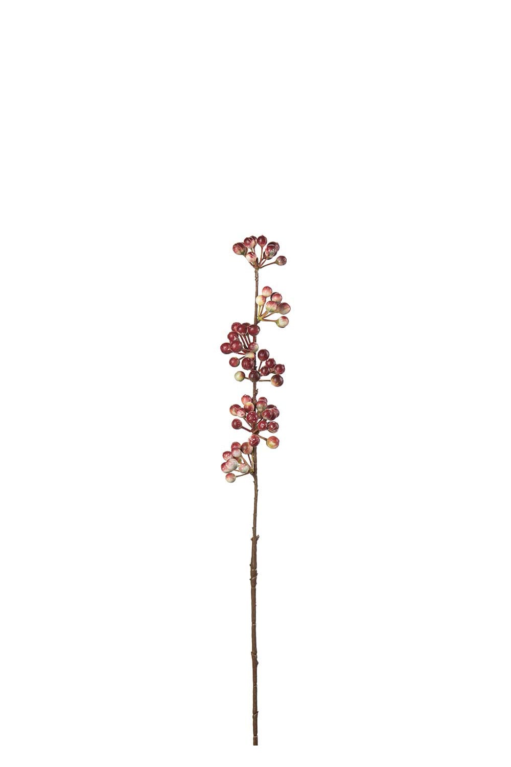 Kunstig rød Bærkvist 42 cm