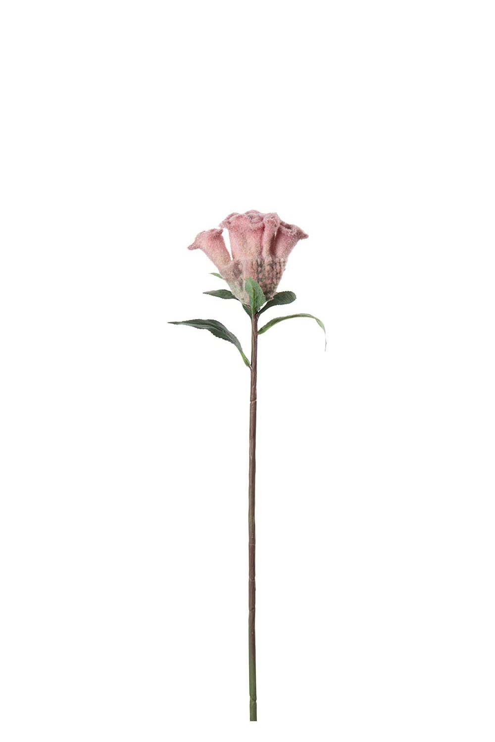 Kunstig rosa Celosia 67 cm