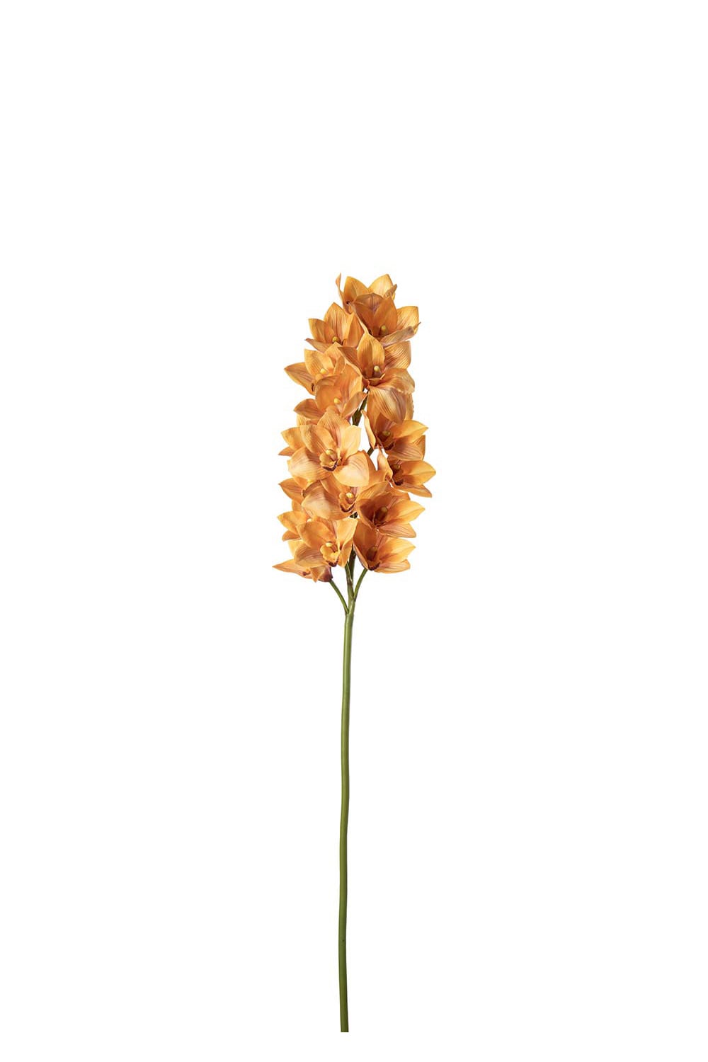 Kunstig oransje Cymbidium 110 cm