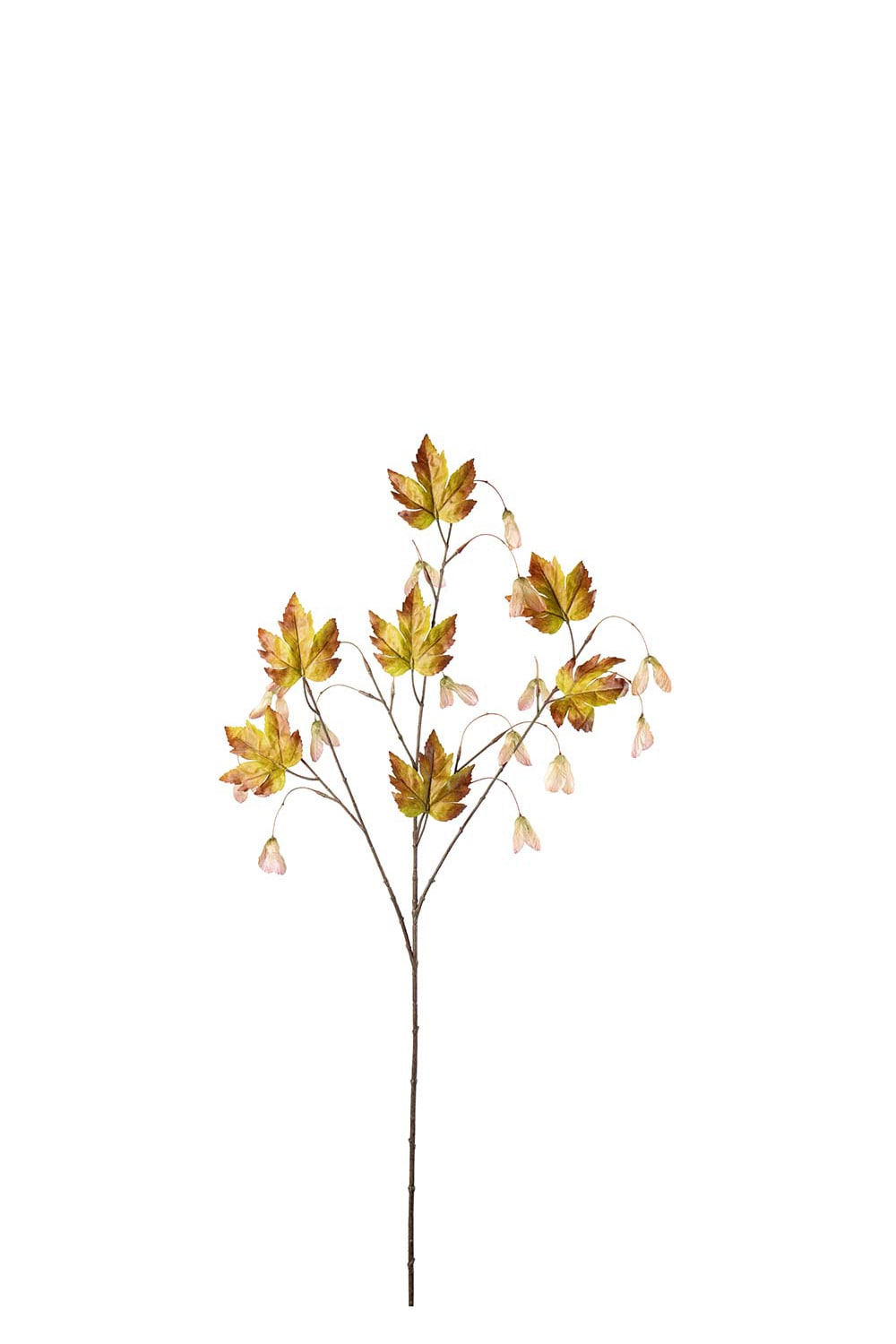 Kunstig ferskenfarget Lønnekvist 95 cm