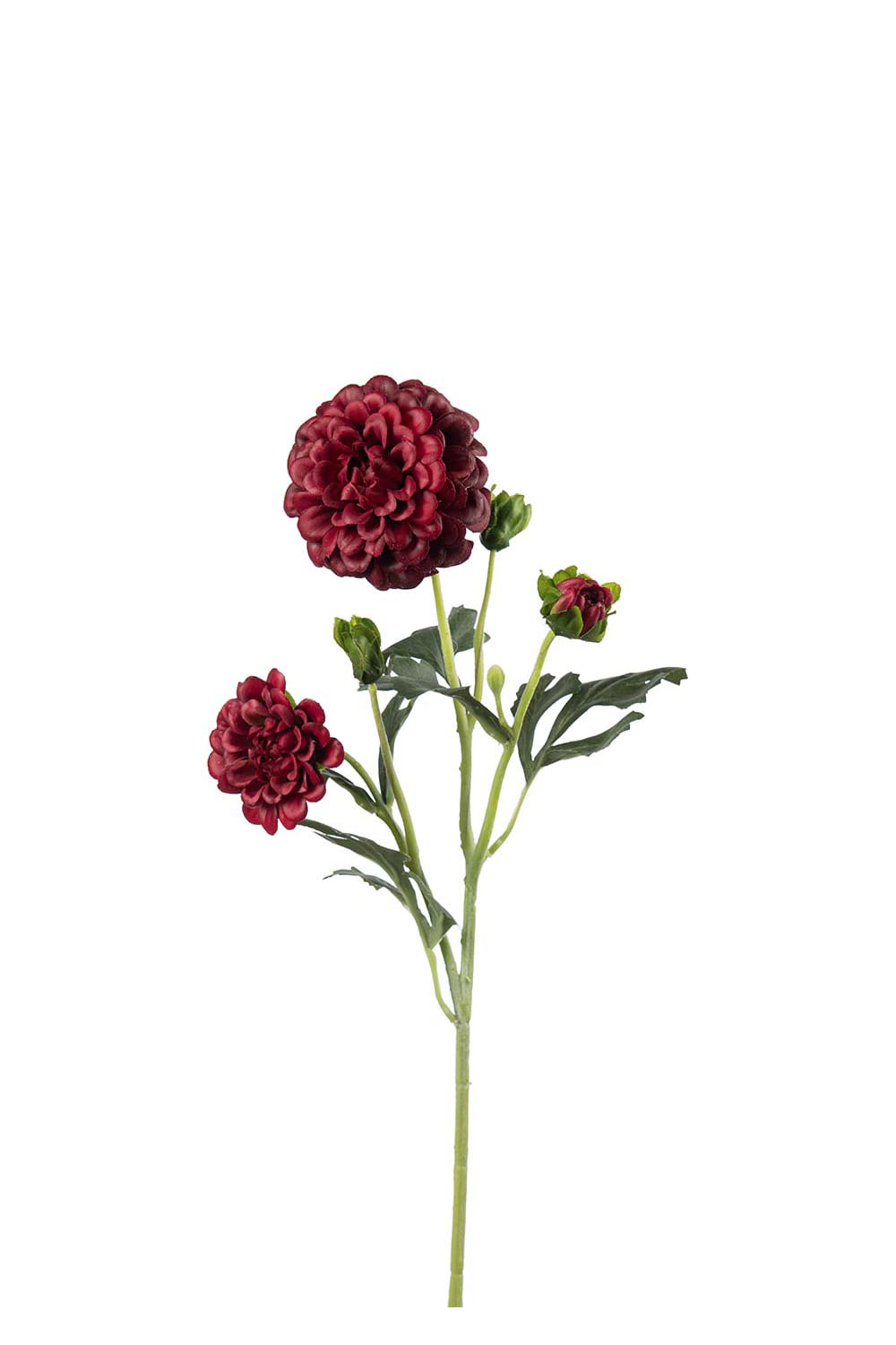 Kunstig burgunder Chrysanthemum 52 cm