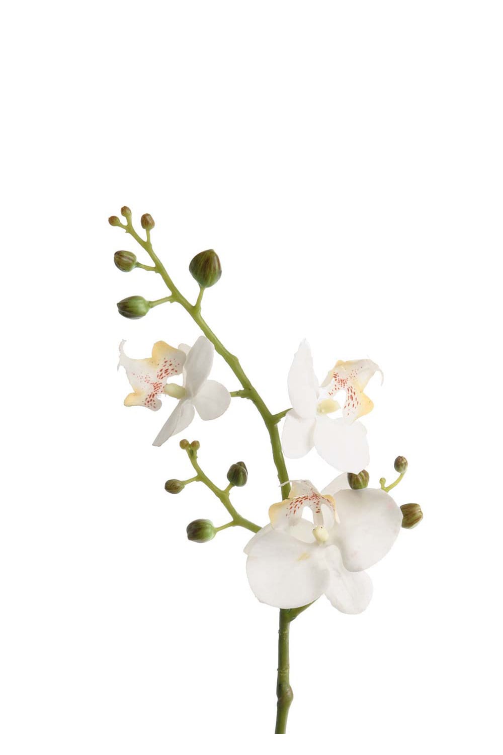 Kunstig hvit Phalaenopsis 50 cm