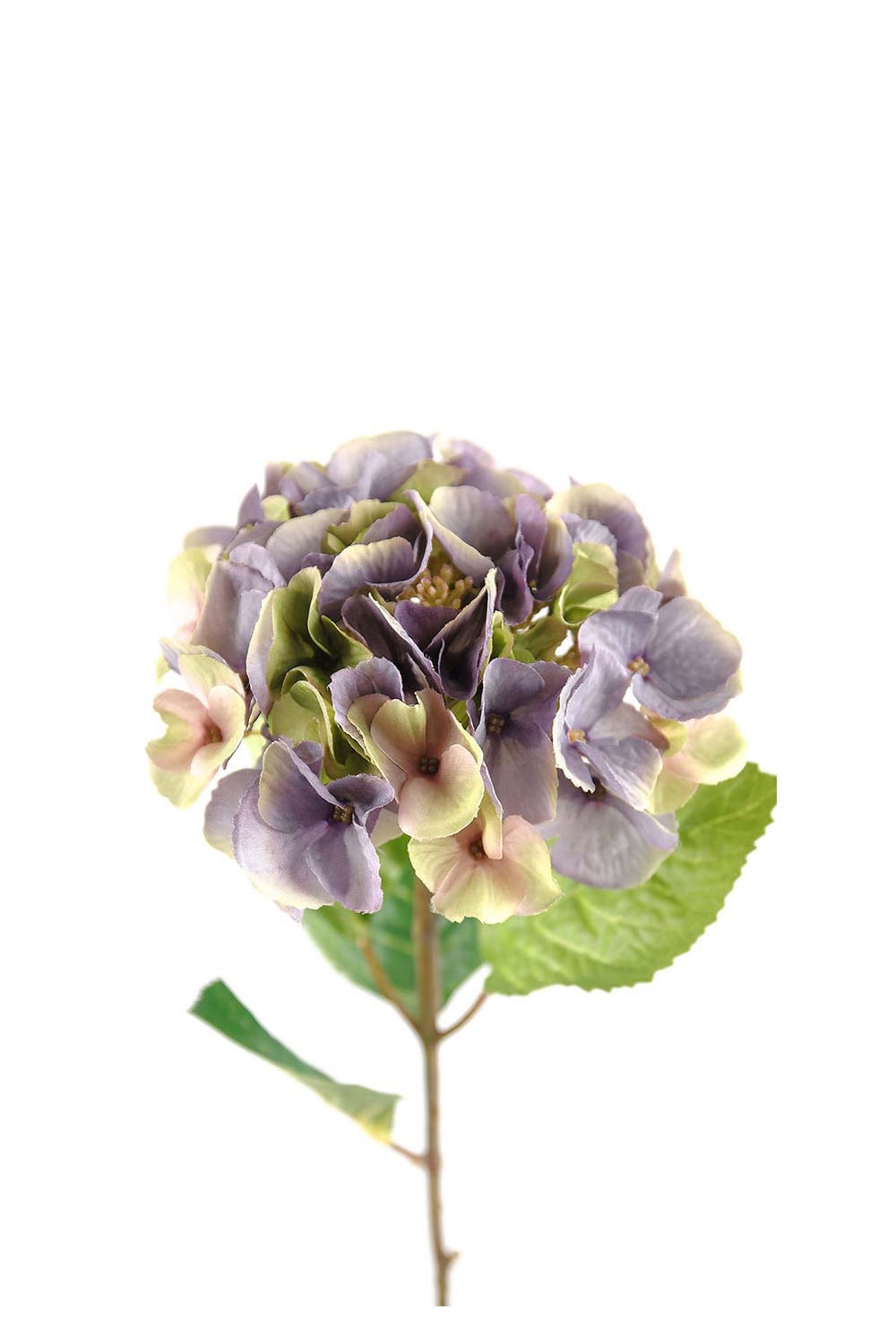 Kunstig lilla Hortensia 45 cm