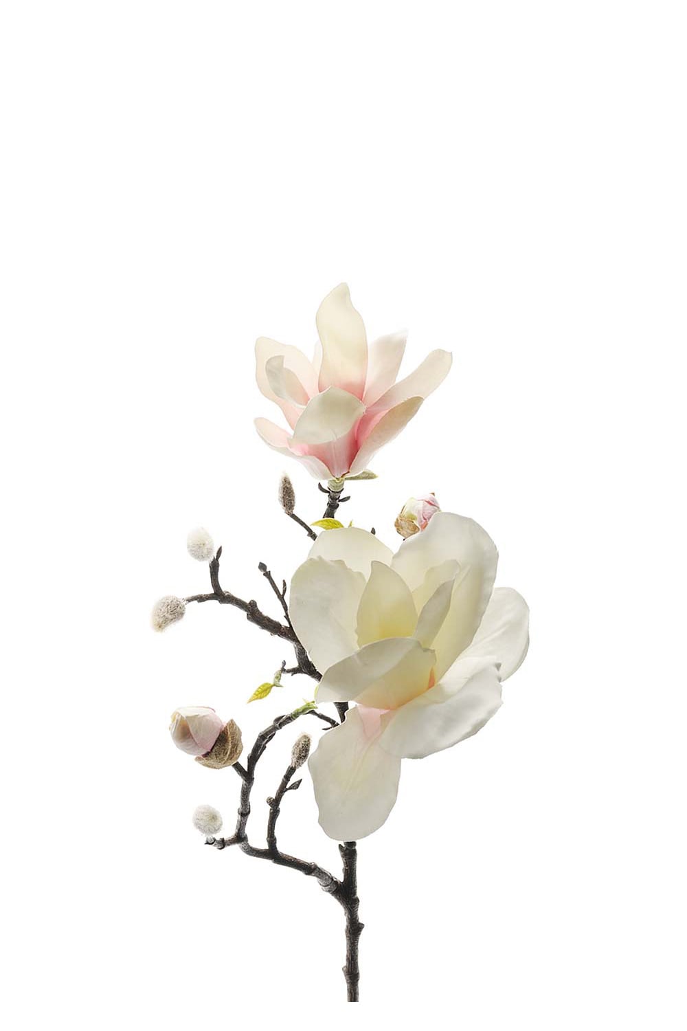Kunstig rosa Magnolia 60 cm