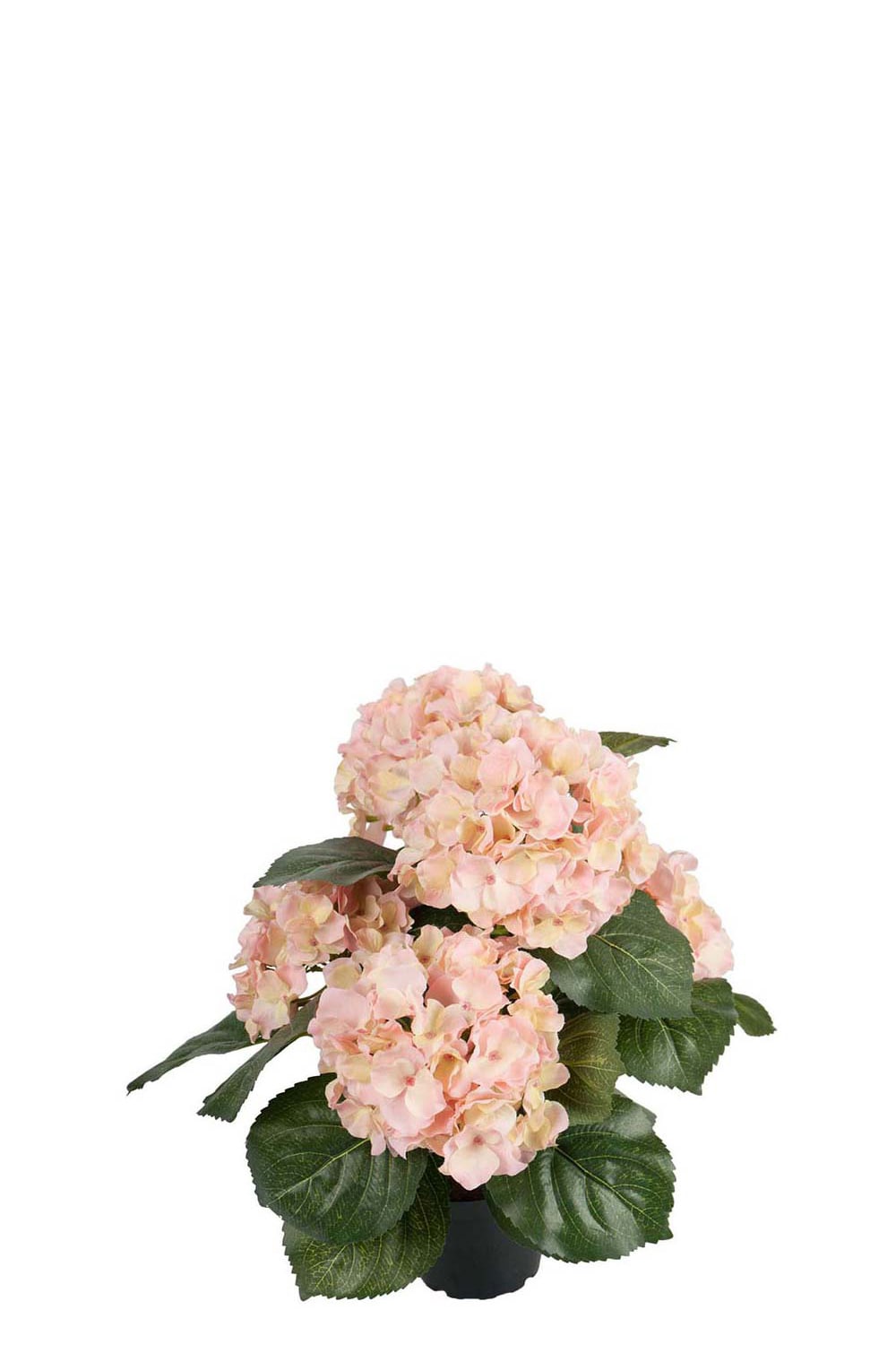Kunstig rosa Hortensia 37 cm