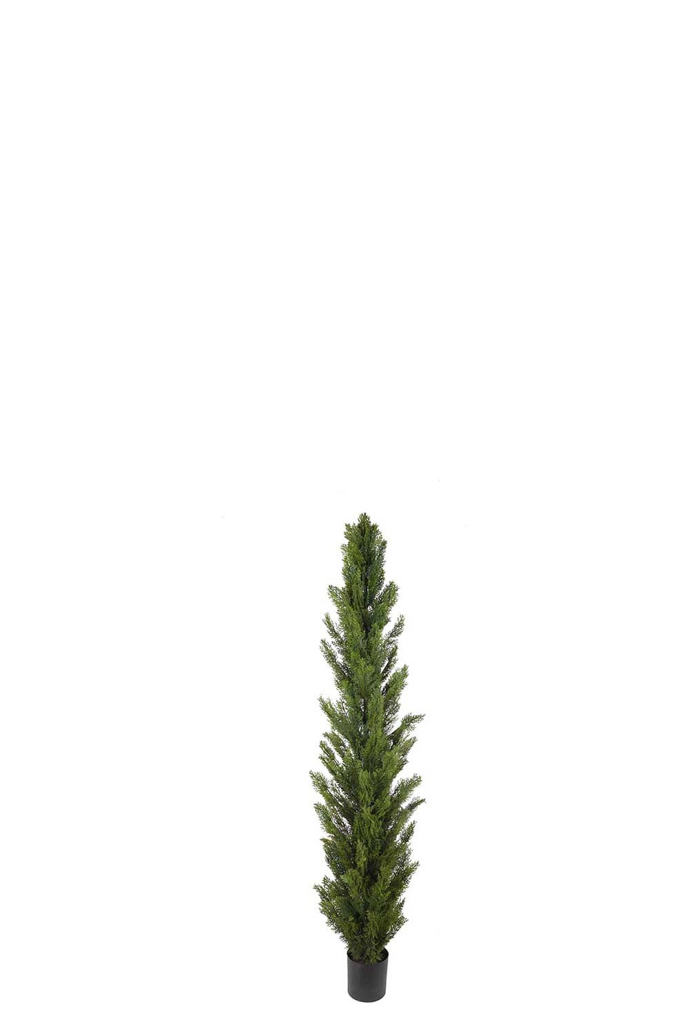 Kunstig grønn sypress 77 cm