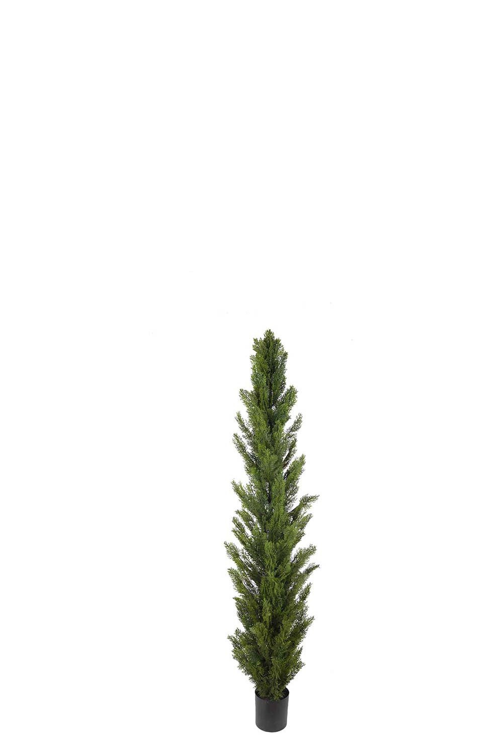 Kunstig grønn sypress 120 cm
