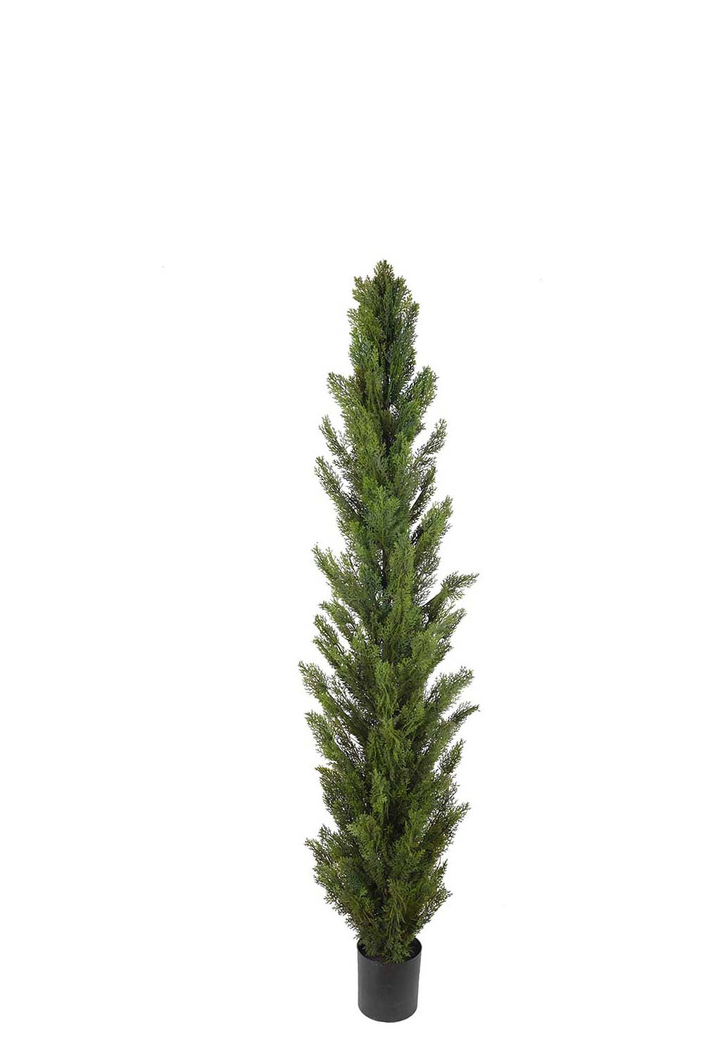 Kunstig grønn sypress 210 cm