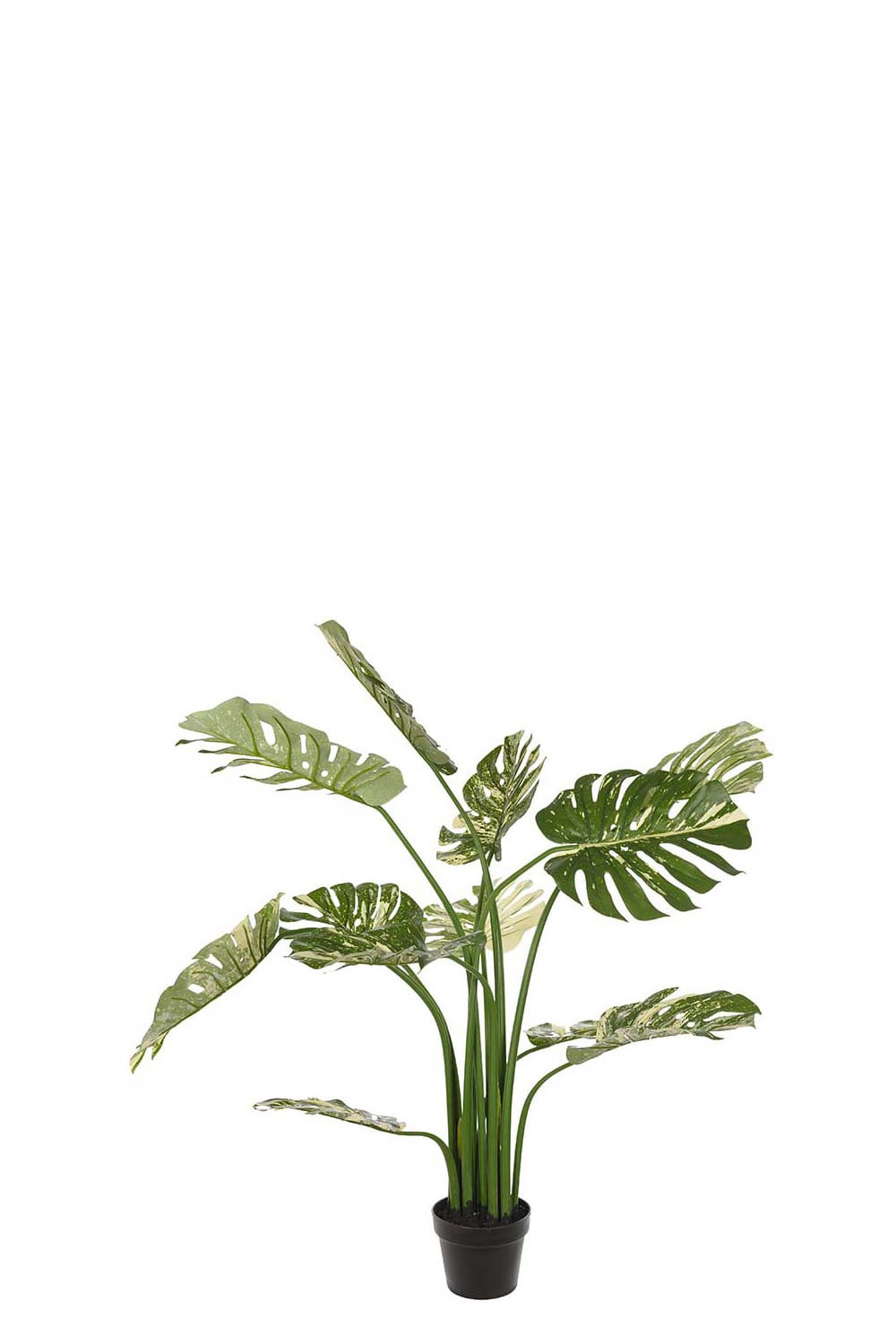 Kunstig grønn Monstera 110 cm