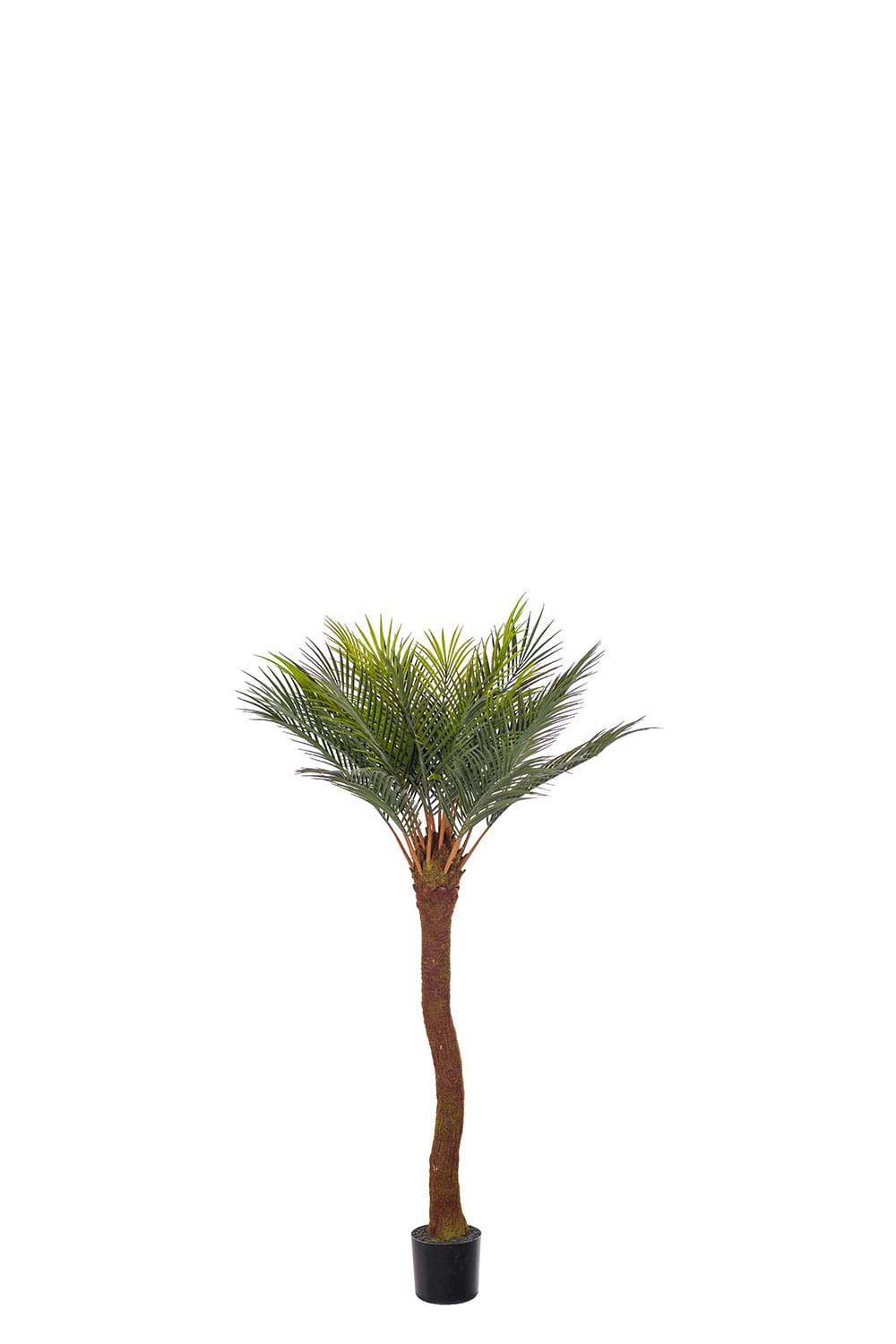 Kunstig grønn konglepalme 90 cm