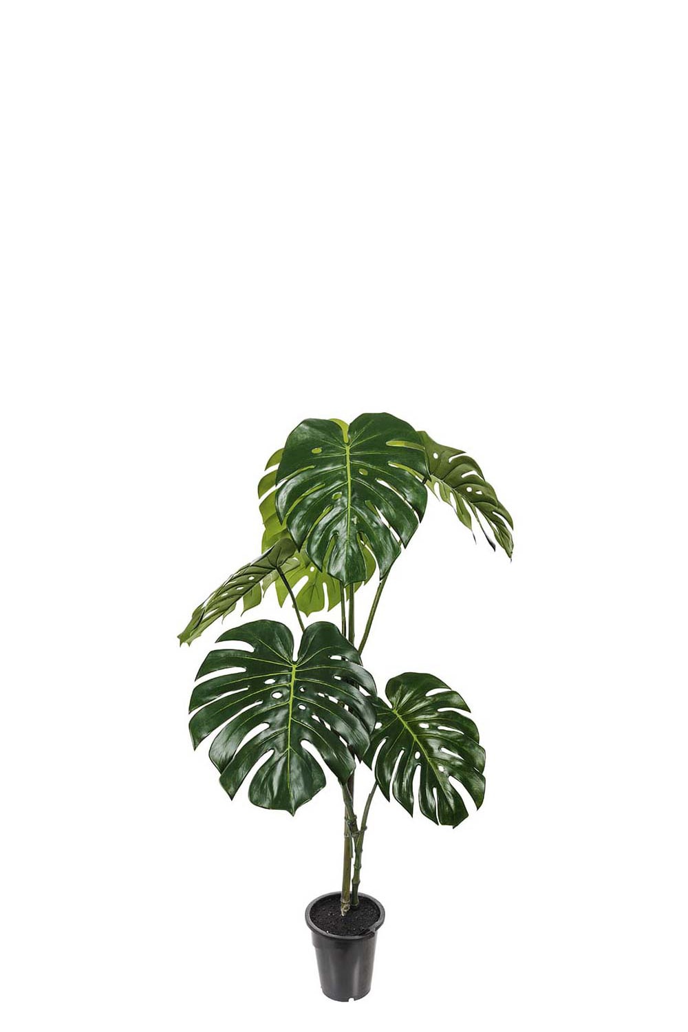 Kunstig grønn Monstera 120 cm