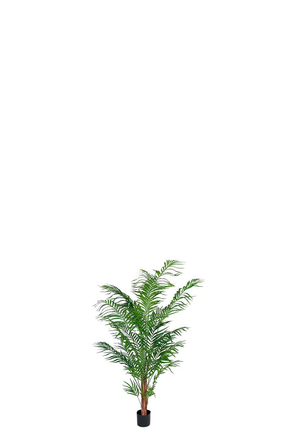 Kunstig grønn arekapalme 120 cm