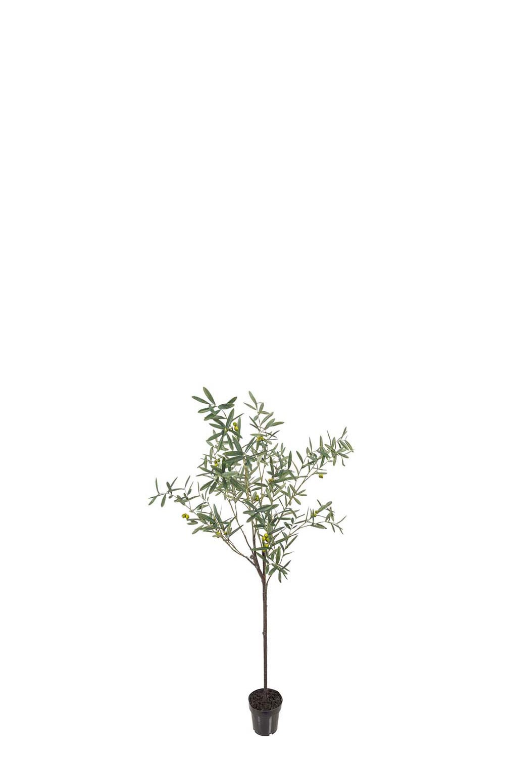 Kunstig grønt oliventre 170 cm