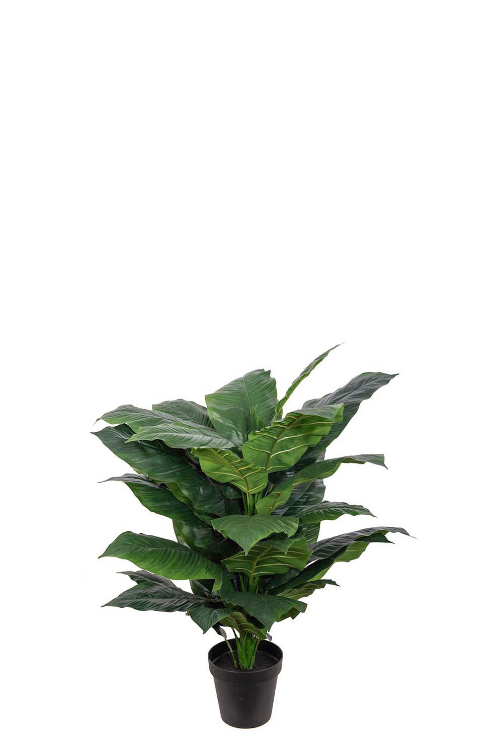 Kunstig grønn Spathiphyllum 120 cm