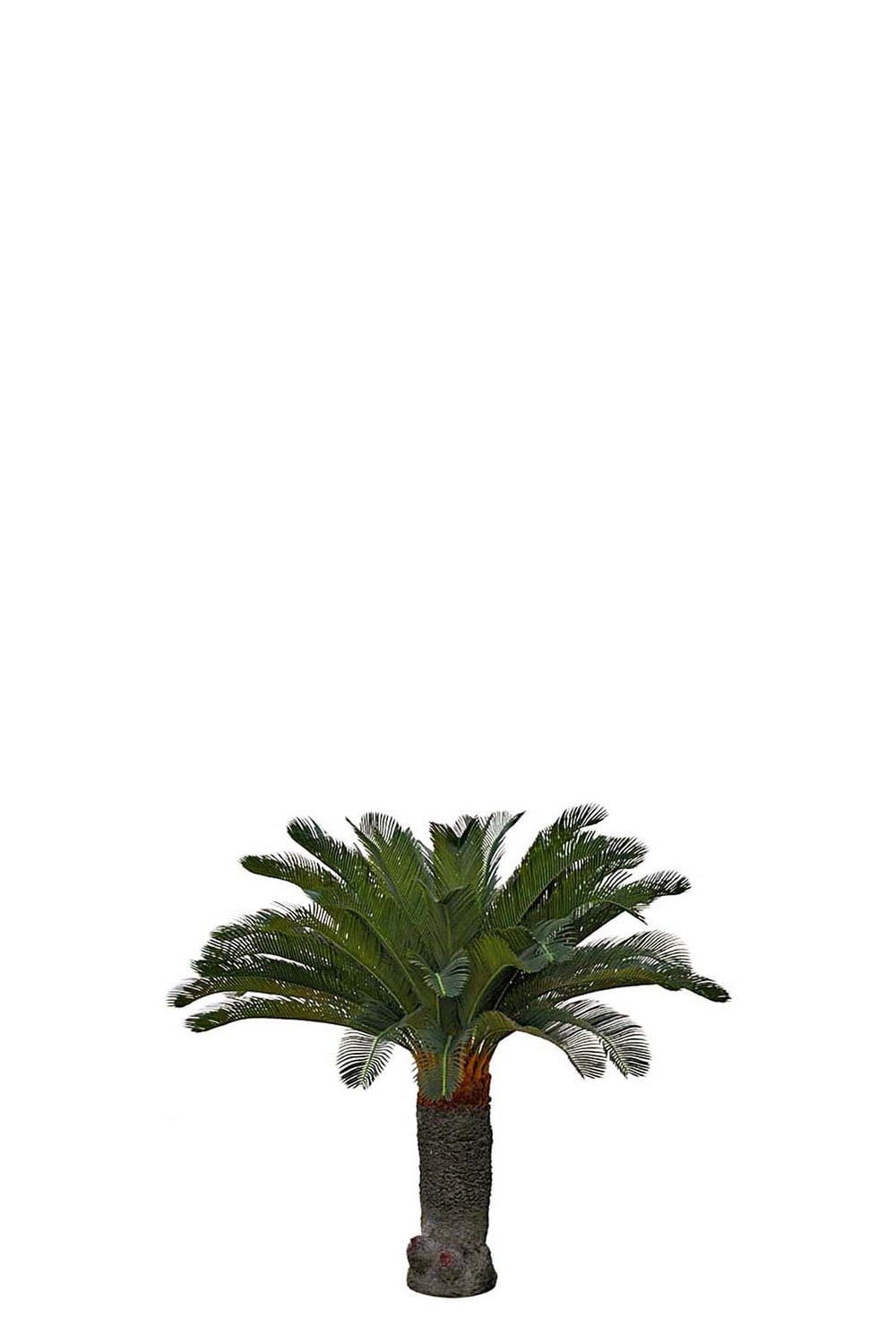 Kunstig grønn cykaspalme 100 cm