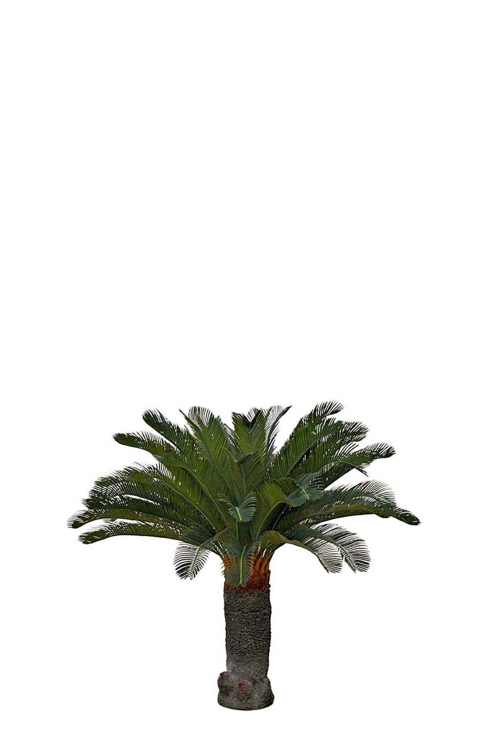 Kunstig grønn Cycas Palme 130 cm