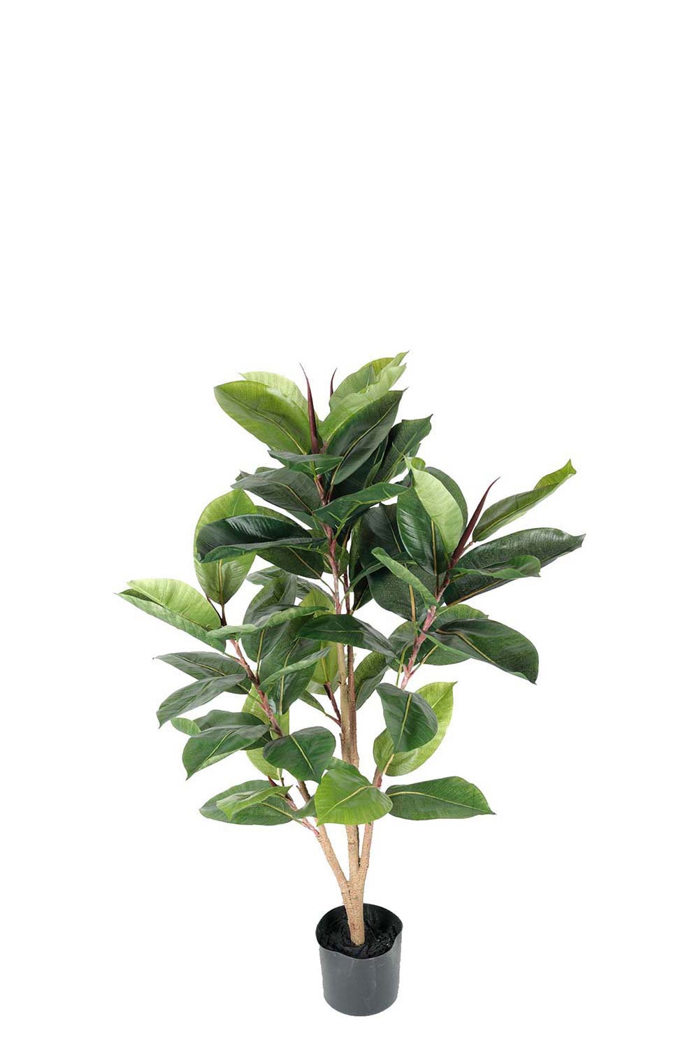 Kunstig grønn Fikus Robusta 90 cm