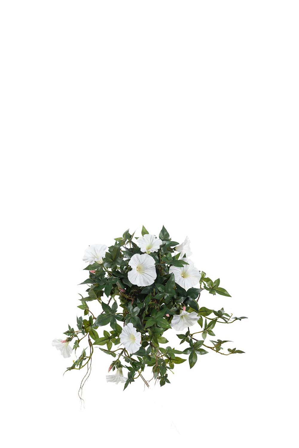 Kunstig hvit Dagens blomst 45 cm