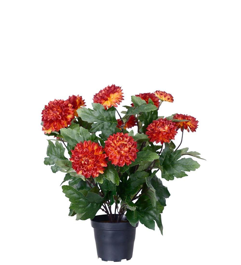 Kunstig rust Chrysanthemum 30cm