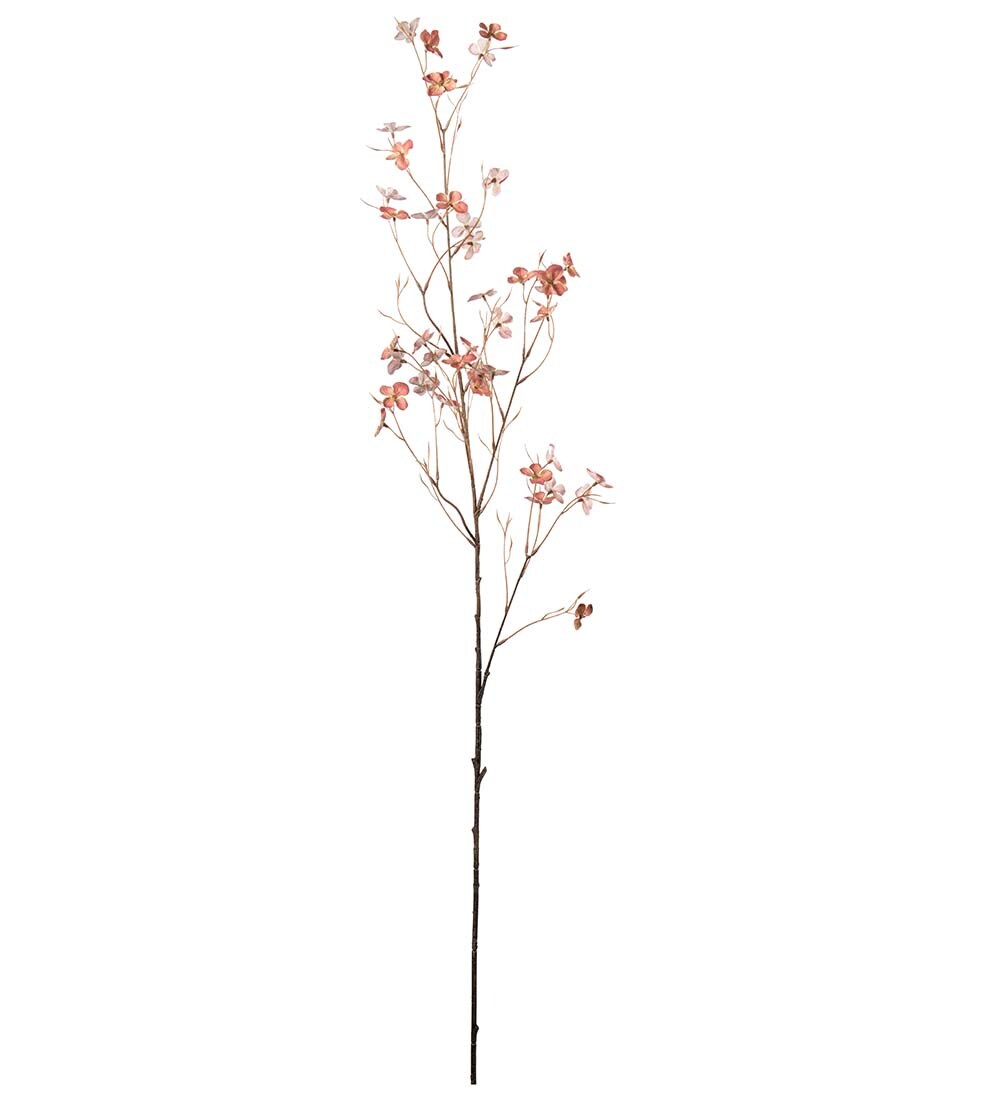 Kunstig rosa Hortensia 110cm