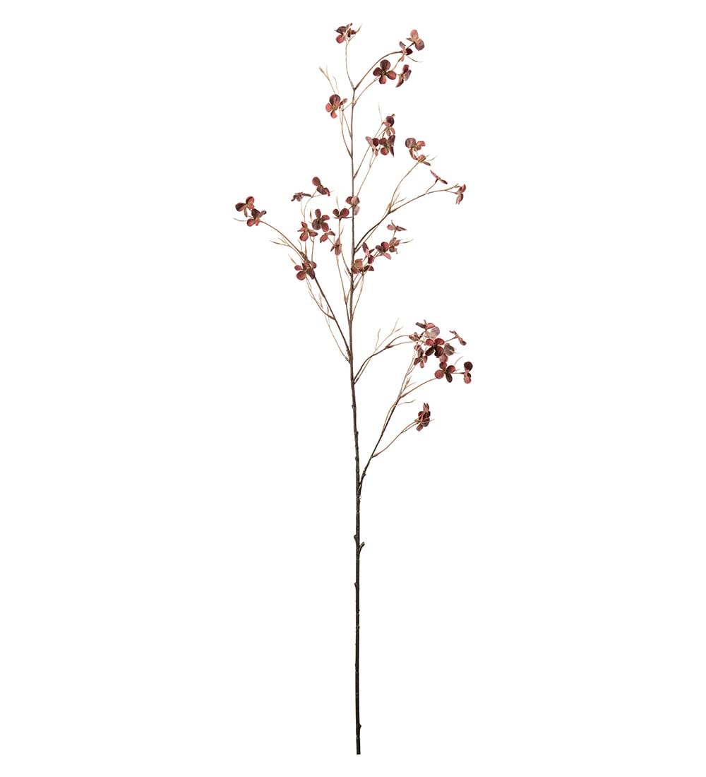 Kunstig burgunder Hortensia 110cm