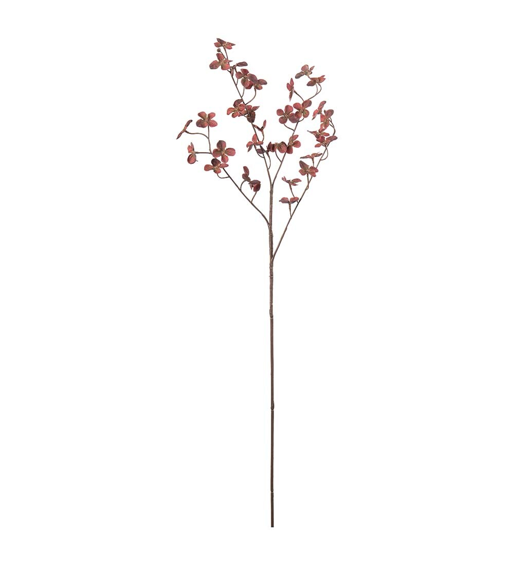 Kunstig burgunder Hortensia 72cm