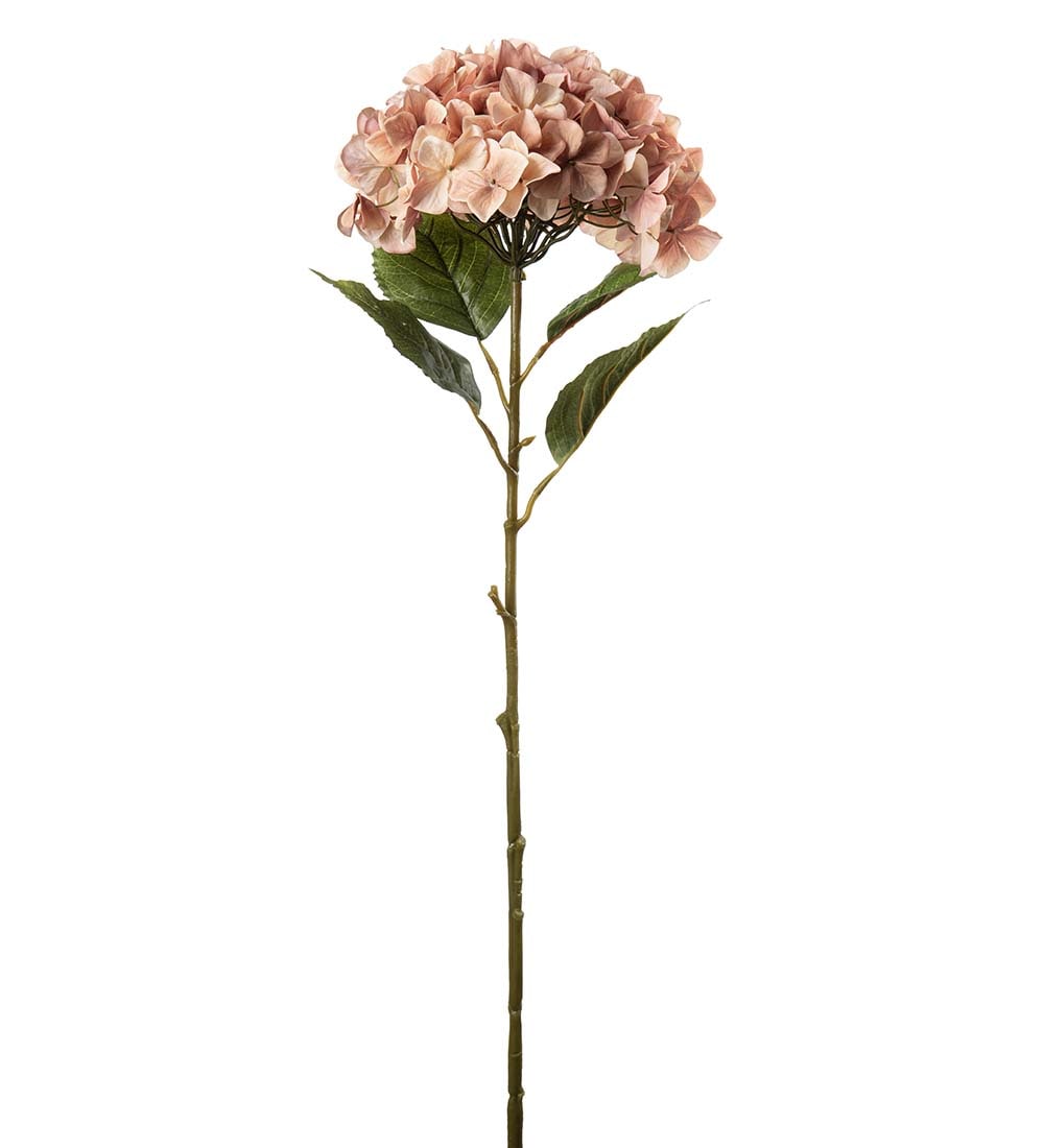 Kunstig rosa Hortensia 110cm