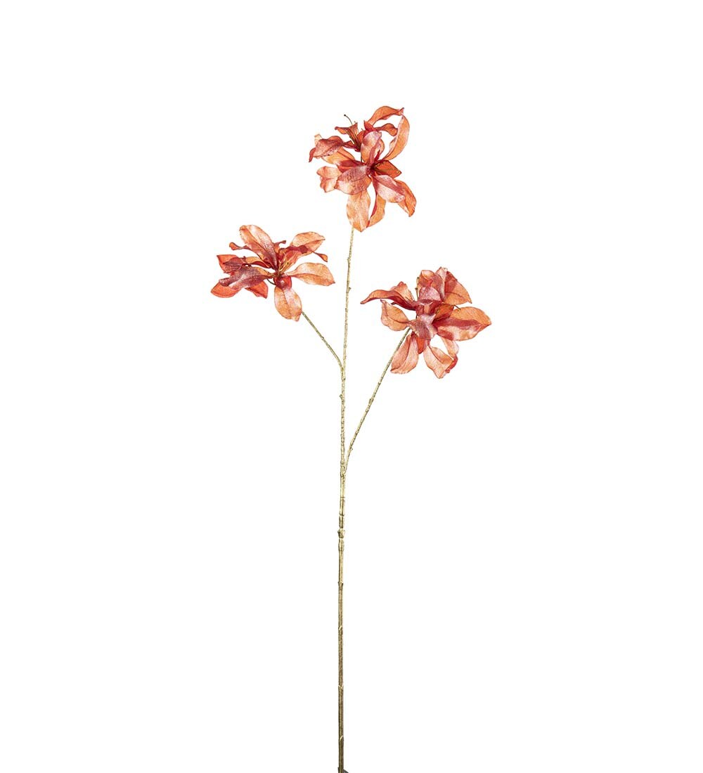 Kunstig burgunder Orkidé 96cm