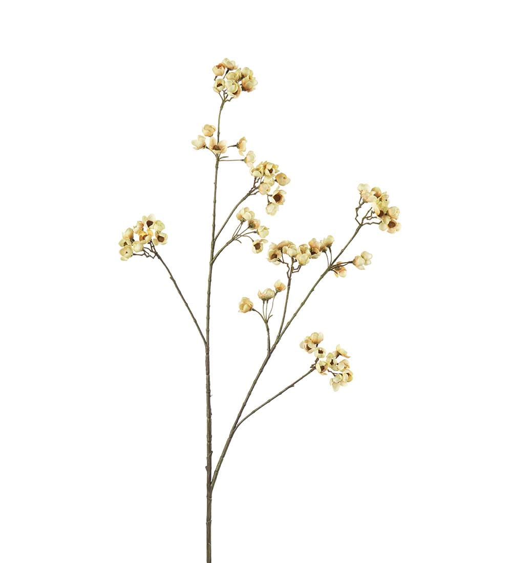 Kunstig gul Ferskenblomst 95cm
