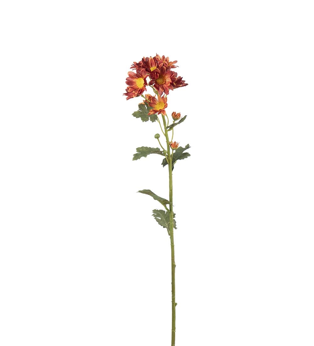 Kunstig rust Chrysanthemum 58cm