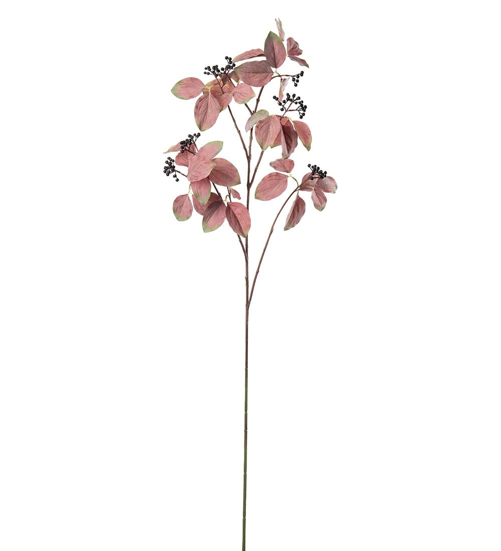 Kunstig rosa Bærkvist 120cm