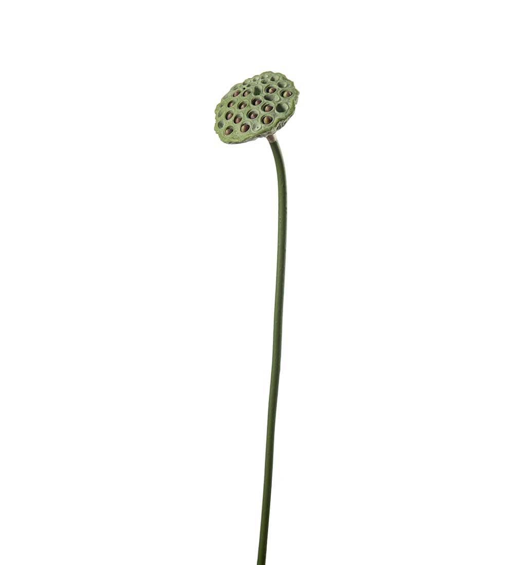 Kunstig grønn Lotus 60cm