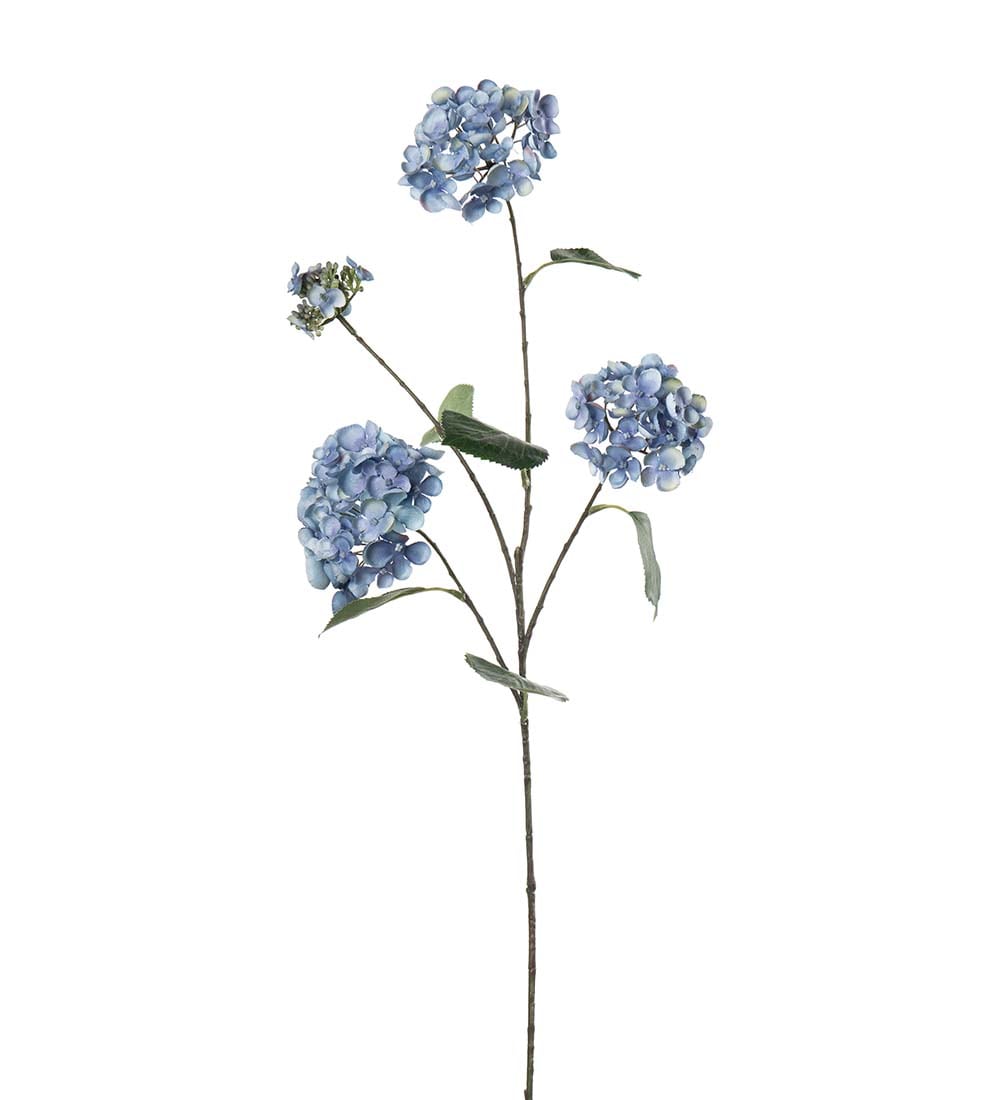 Kunstig blå Hortensia 80cm