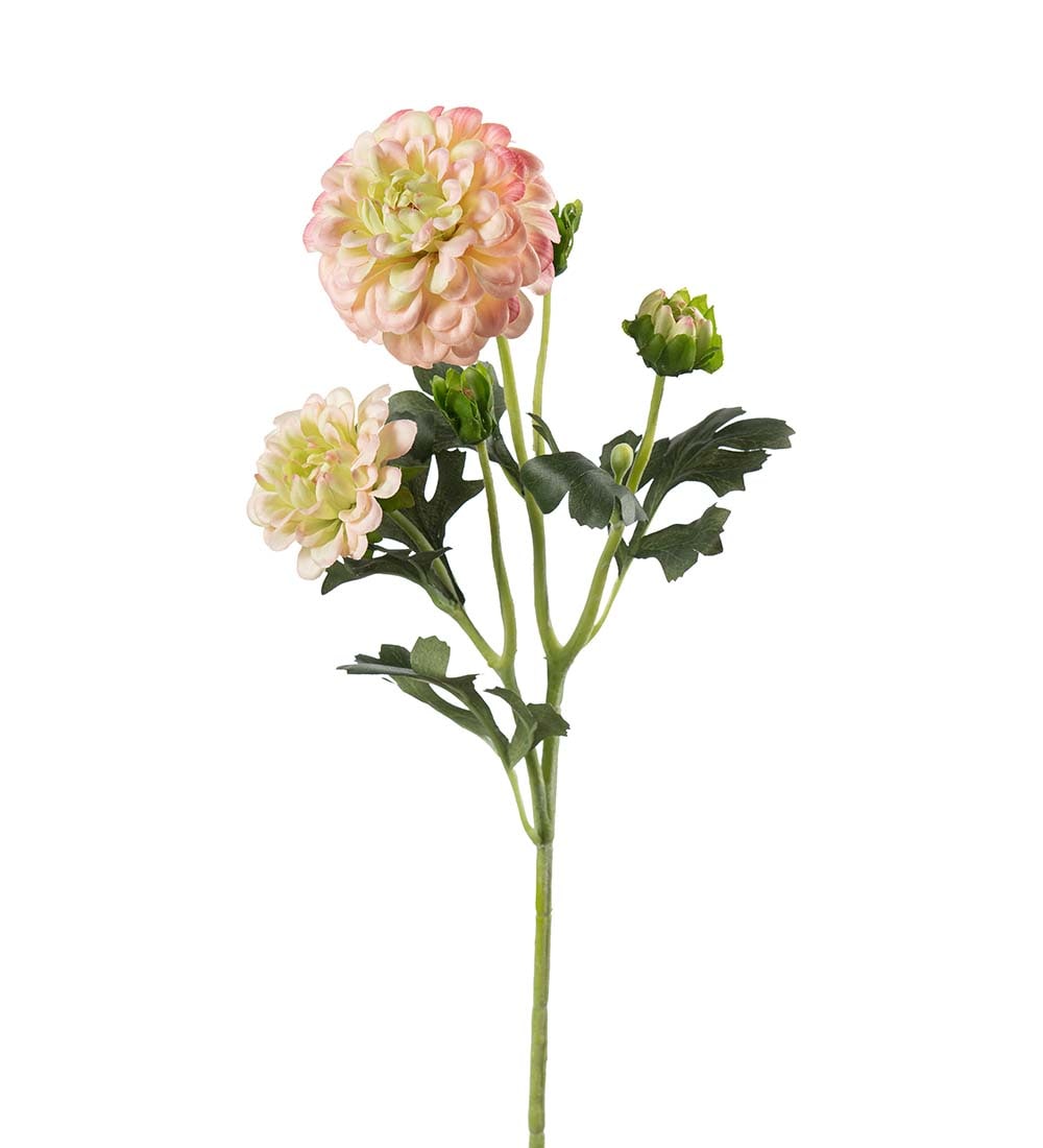 Kunstig rosa Chrysanthemum 52cm