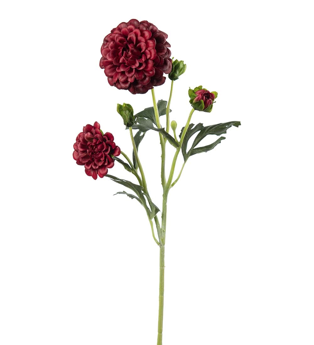 Kunstig burgunder Chrysanthemum 52cm