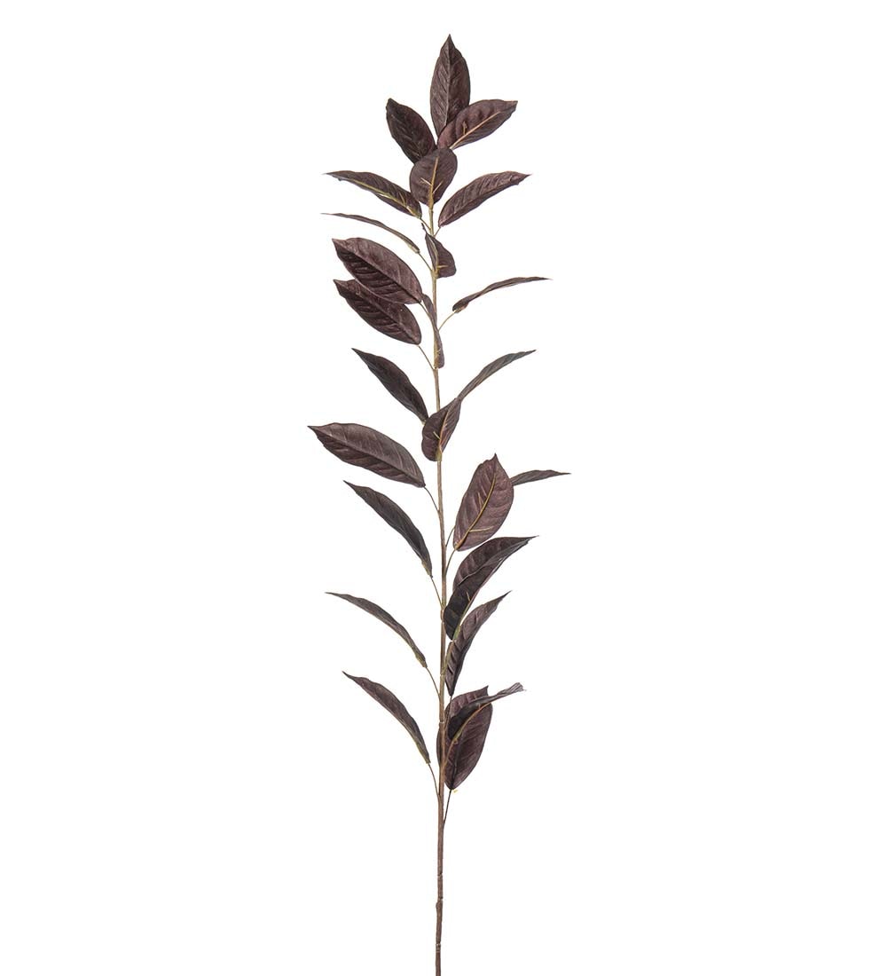 Kunstig burgunder Blad 125cm