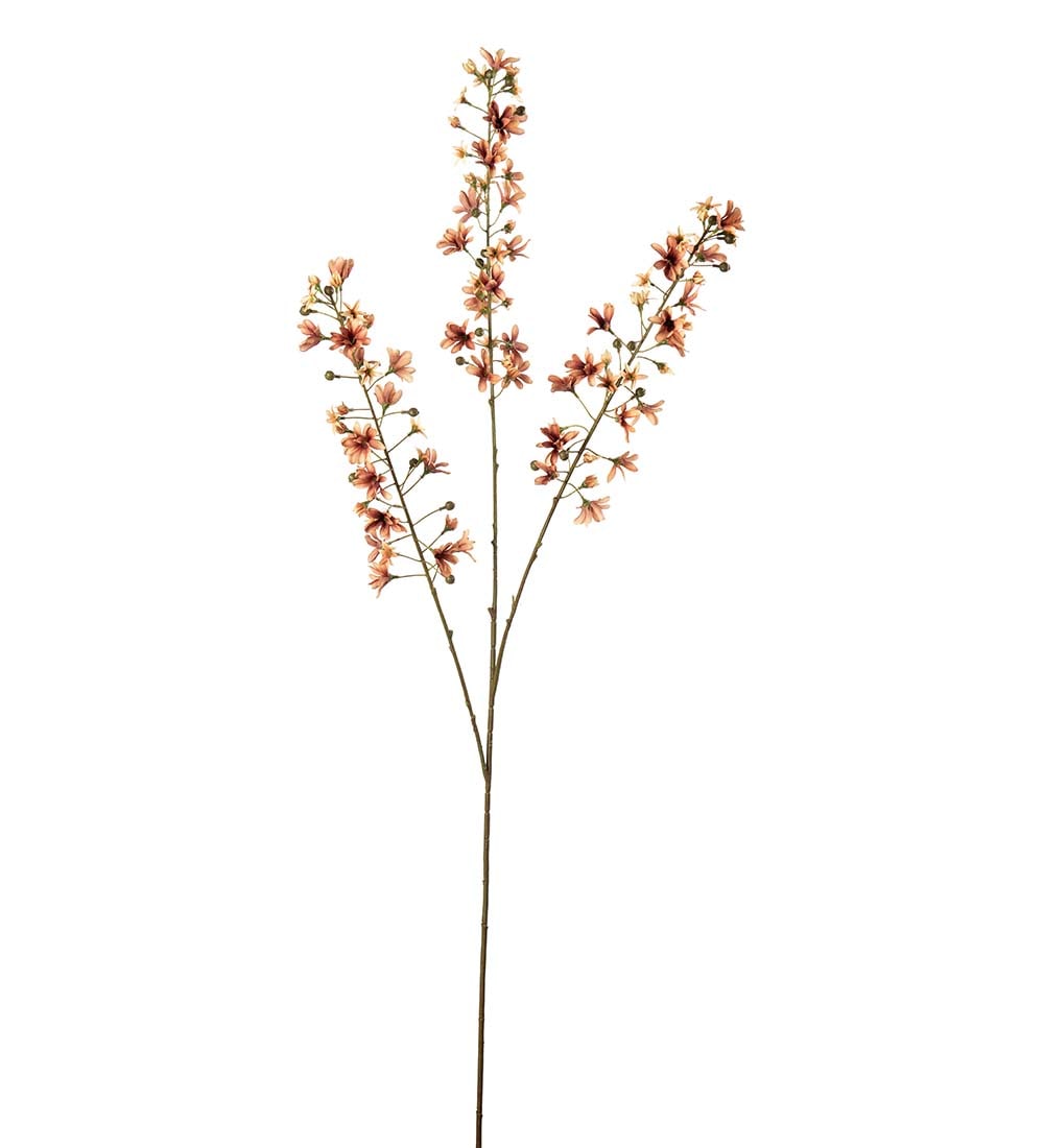 Kunstig brun Blomsterkvist 110cm