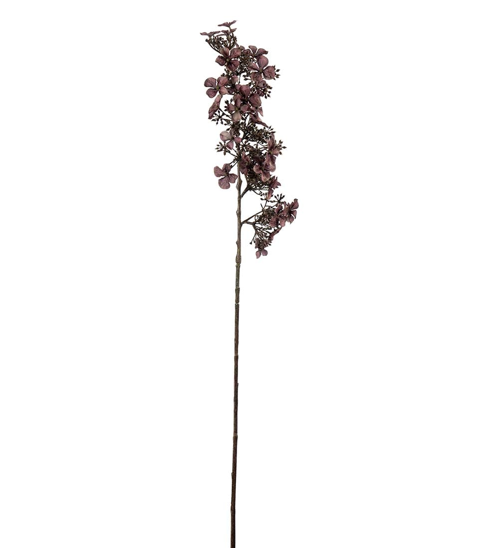 Kunstig burgunder Hortensia 89cm
