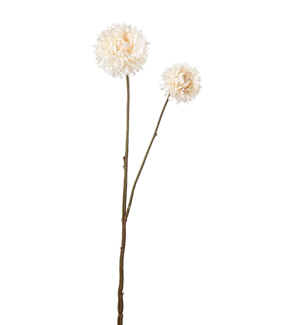Kunstig krem Chrysanthemum 65cm